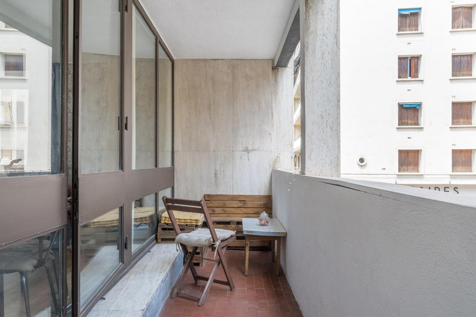 *Las Flores* Joli Studio Avec Balcon Marseille Exterior photo