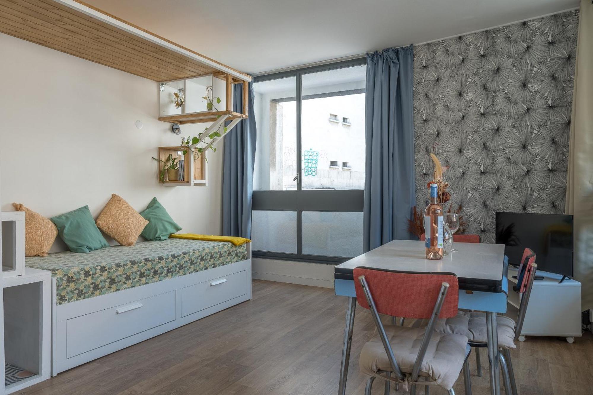 *Las Flores* Joli Studio Avec Balcon Marseille Exterior photo