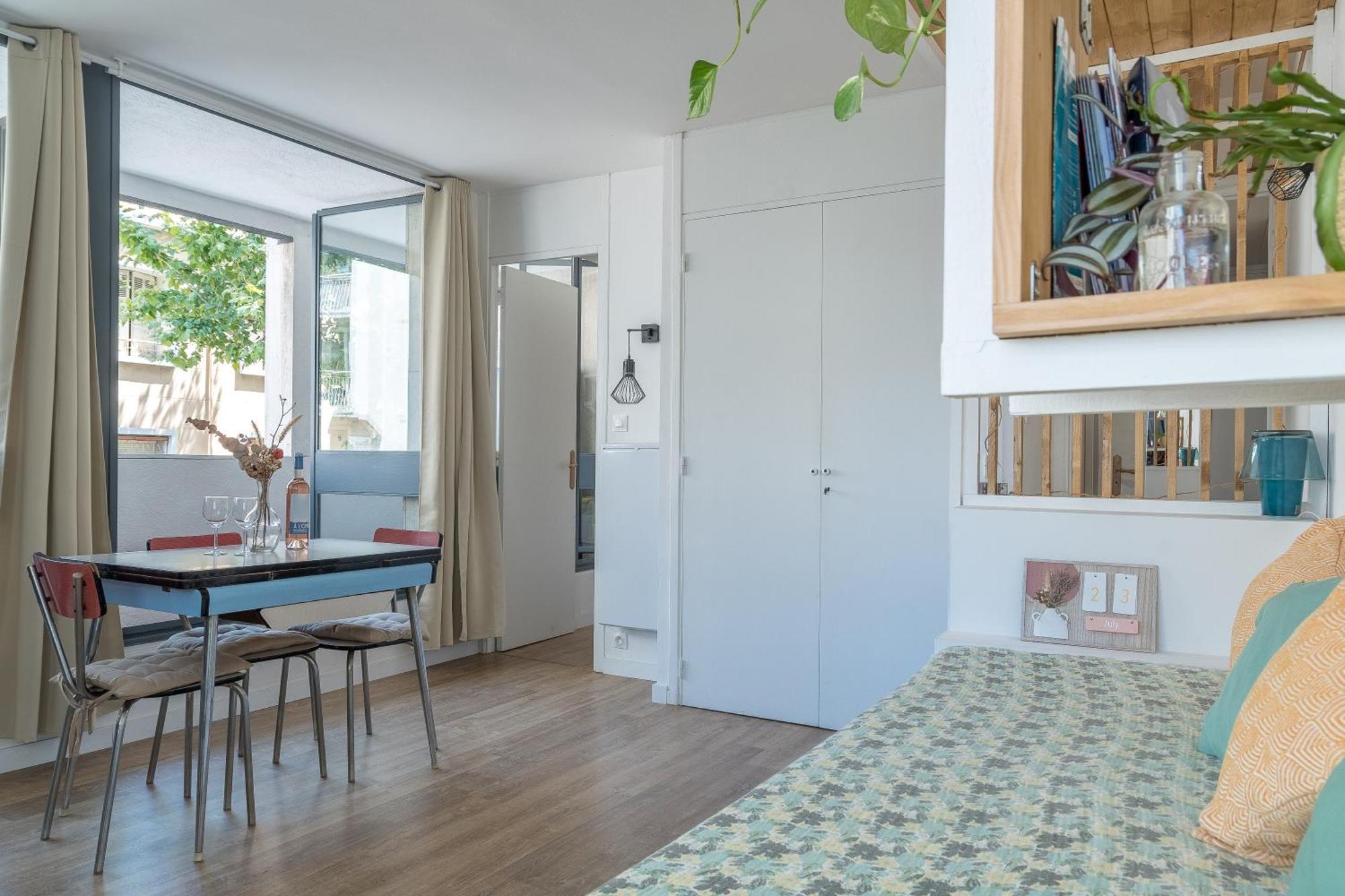 *Las Flores* Joli Studio Avec Balcon Marseille Exterior photo